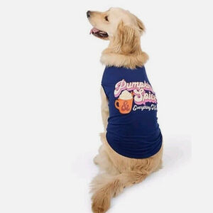Top Paw Pumpkin Spice Dog Top Tee XL
